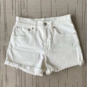Madewell High Rise Denim Shorts